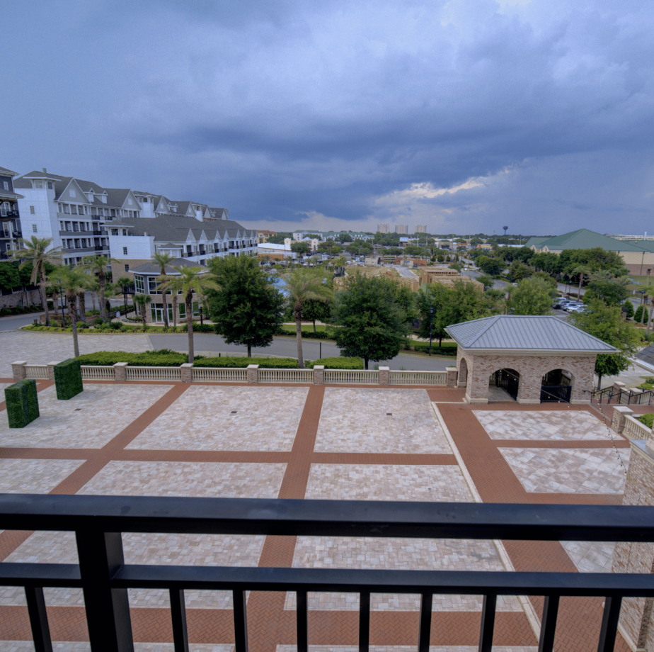 Courtyard view