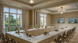 Long dining table