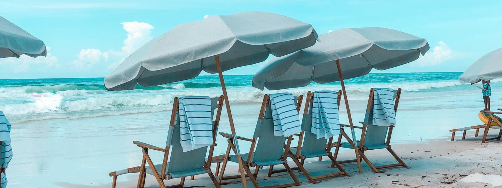 Umbrellas on the beach