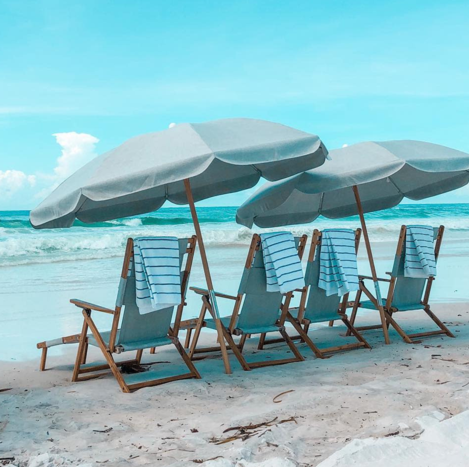 Umbrellas on the beach